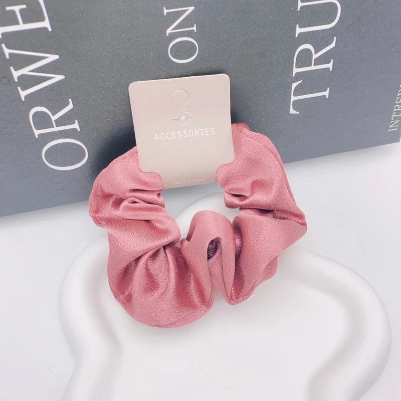 velvet touch silk scrunchies 1 pc