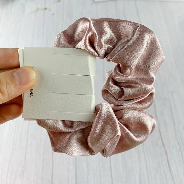 velvet touch silk scrunchies 1 pc