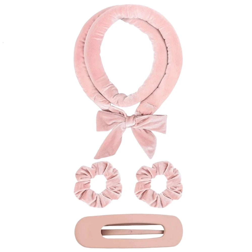 premium Heatless hair curler and bonnet