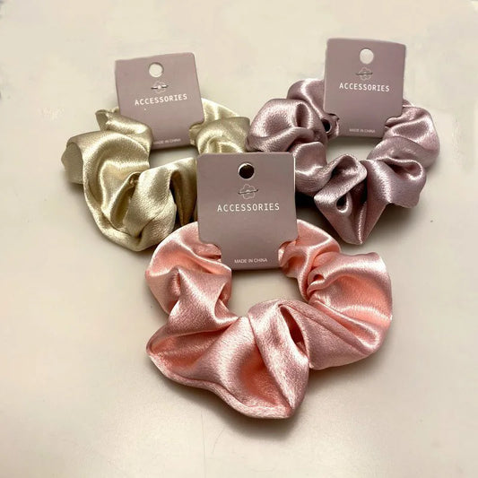 velvet touch silk scrunchies 1 pc