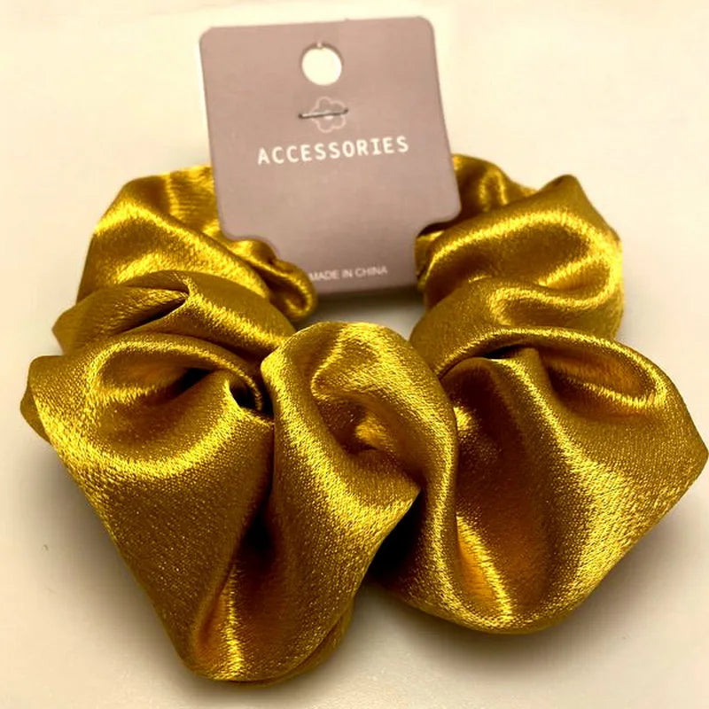 velvet touch silk scrunchies 1 pc